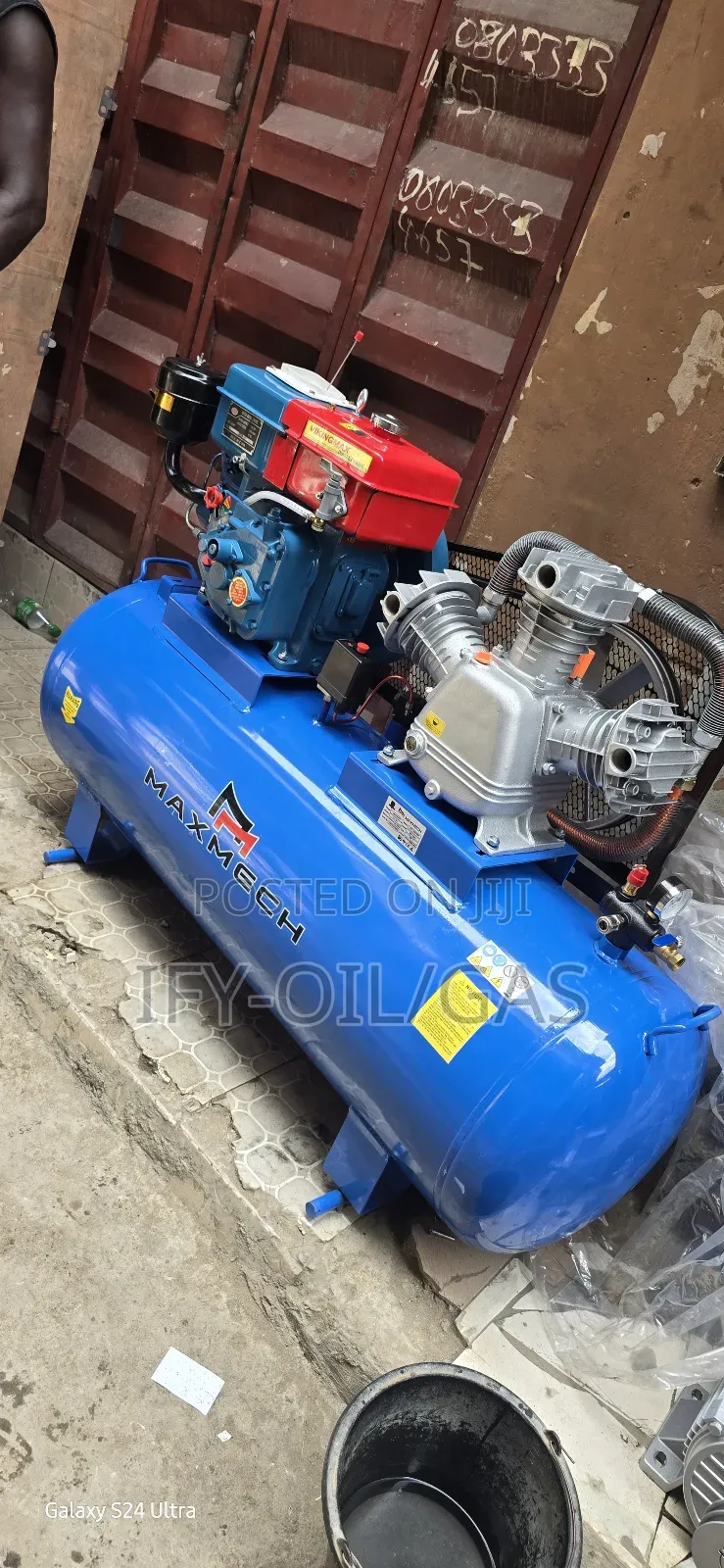 300lits Air Compressor Wit Desel Engine