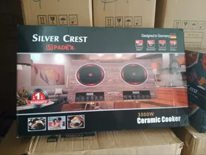 Silver Crest Electric Infrared Double Burner
