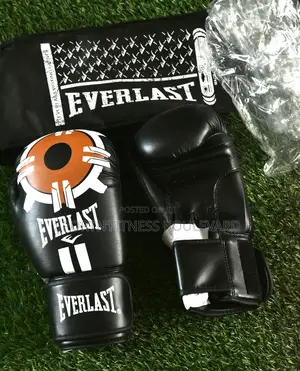Solid Everlast Boxing Gloves