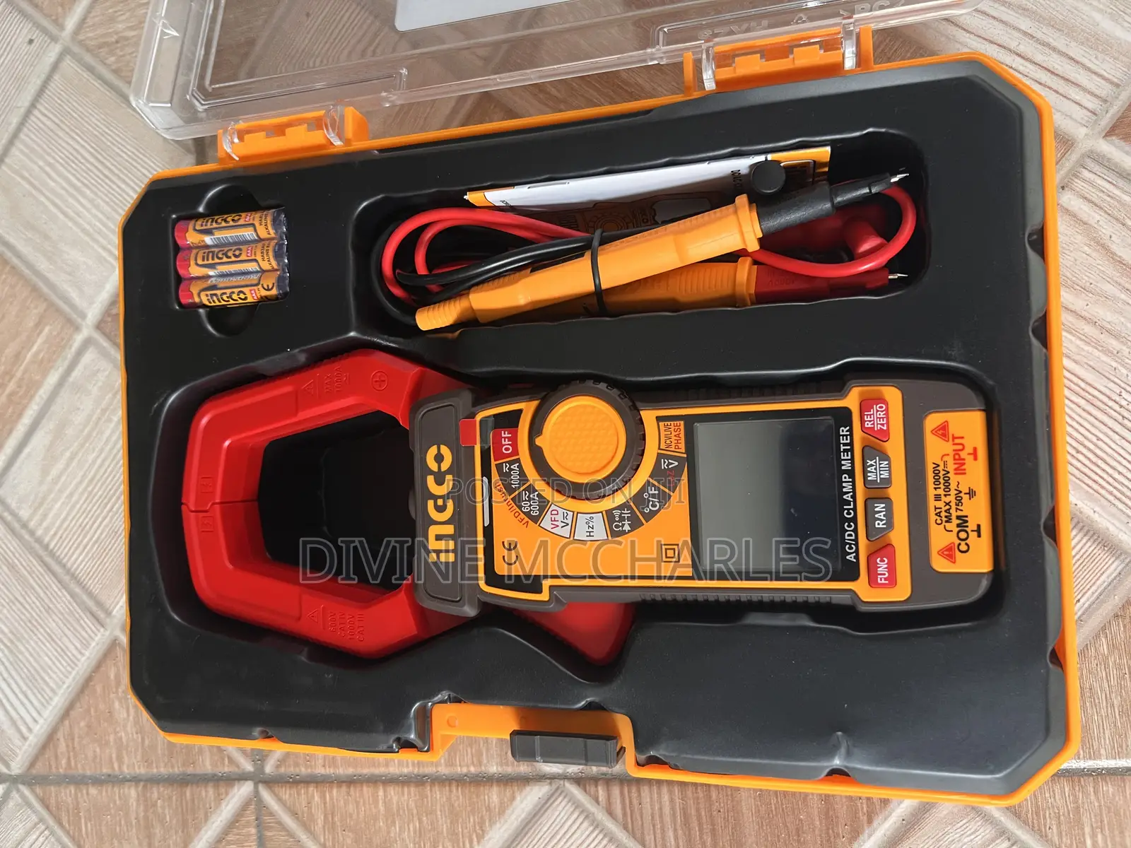 Dcm610002 Ingco Clamp Meter
