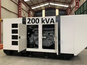 Brand New Perkins Uk 200kva Soundproof Lister Generator