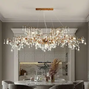 Big Crystal Luxury Dining Room Light, 1300mm
