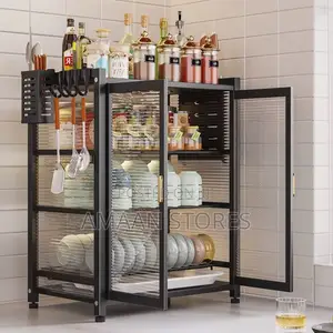 3-layer Dish Drainer Rack – Cabinet Organizer Dryer