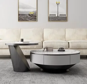 Exquisite 2 in 1 Marble Top Center Table