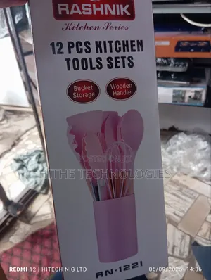 12pieces Silicon Non Stick Spoons