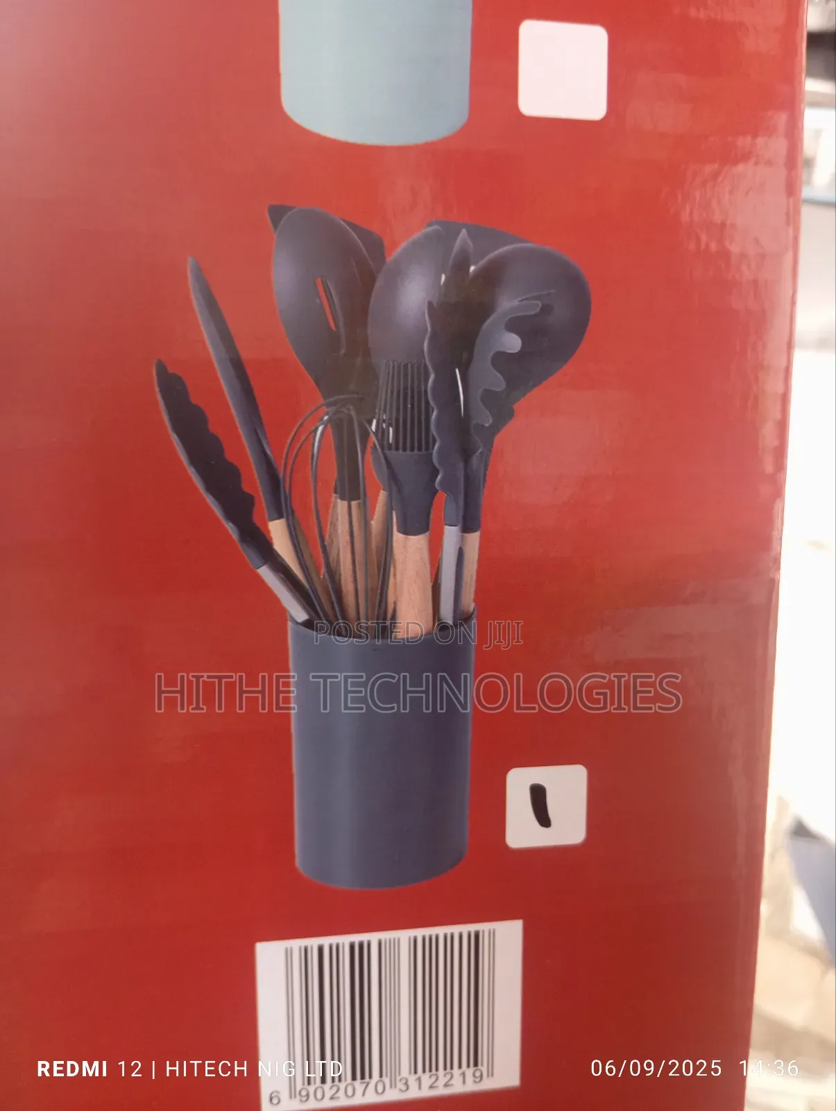 12pieces Silicon Non Stick Spoons