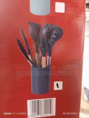 12pieces Silicon Non Stick Spoons