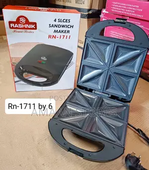 4-Slice Rashnik Sandwich Maker Bread Toaster