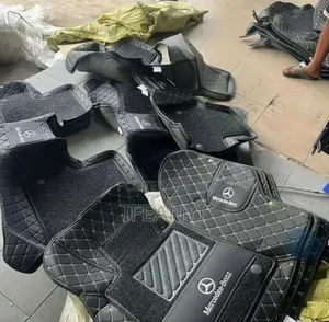 Double Layer Leather Foot Mats