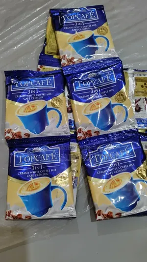 Topcafe 3in1 Instant Creamy White Coffee Mix (10 In A Roll)
