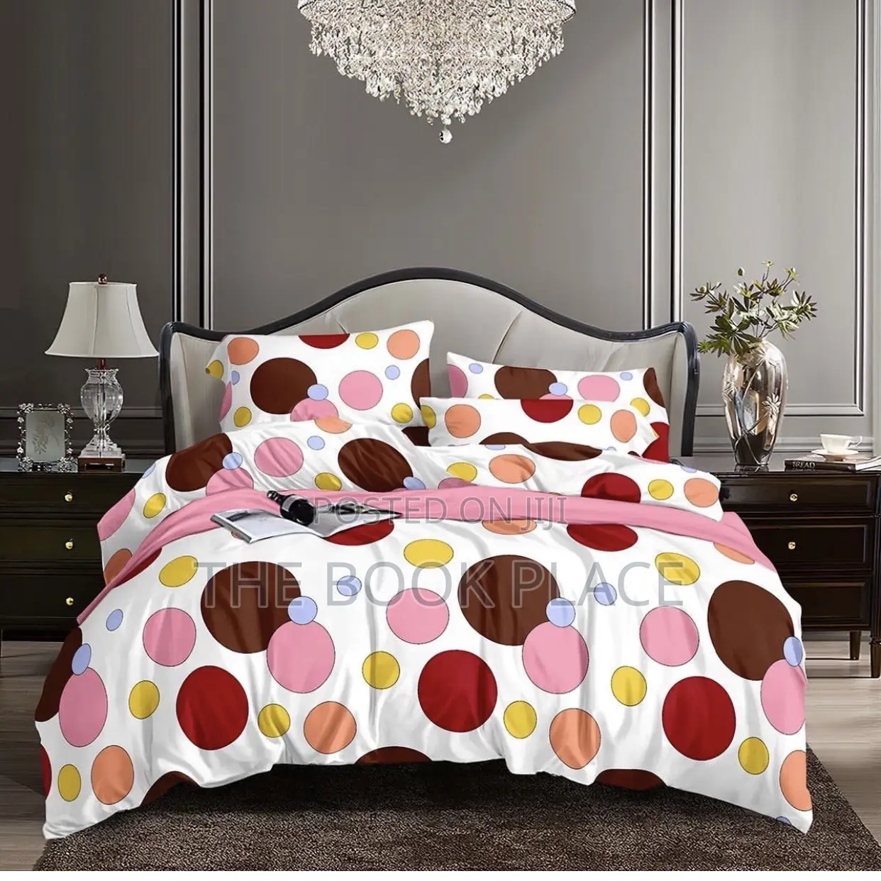 Poka Dot Quality Cotton Bedsheets Sheet