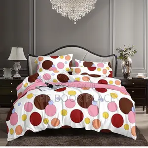 Poka Dot Quality Cotton Bedsheets Sheet