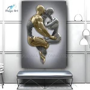 Face to Face Gold and Silver Metal Frames