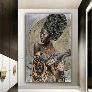 Africa Woman Face Attire