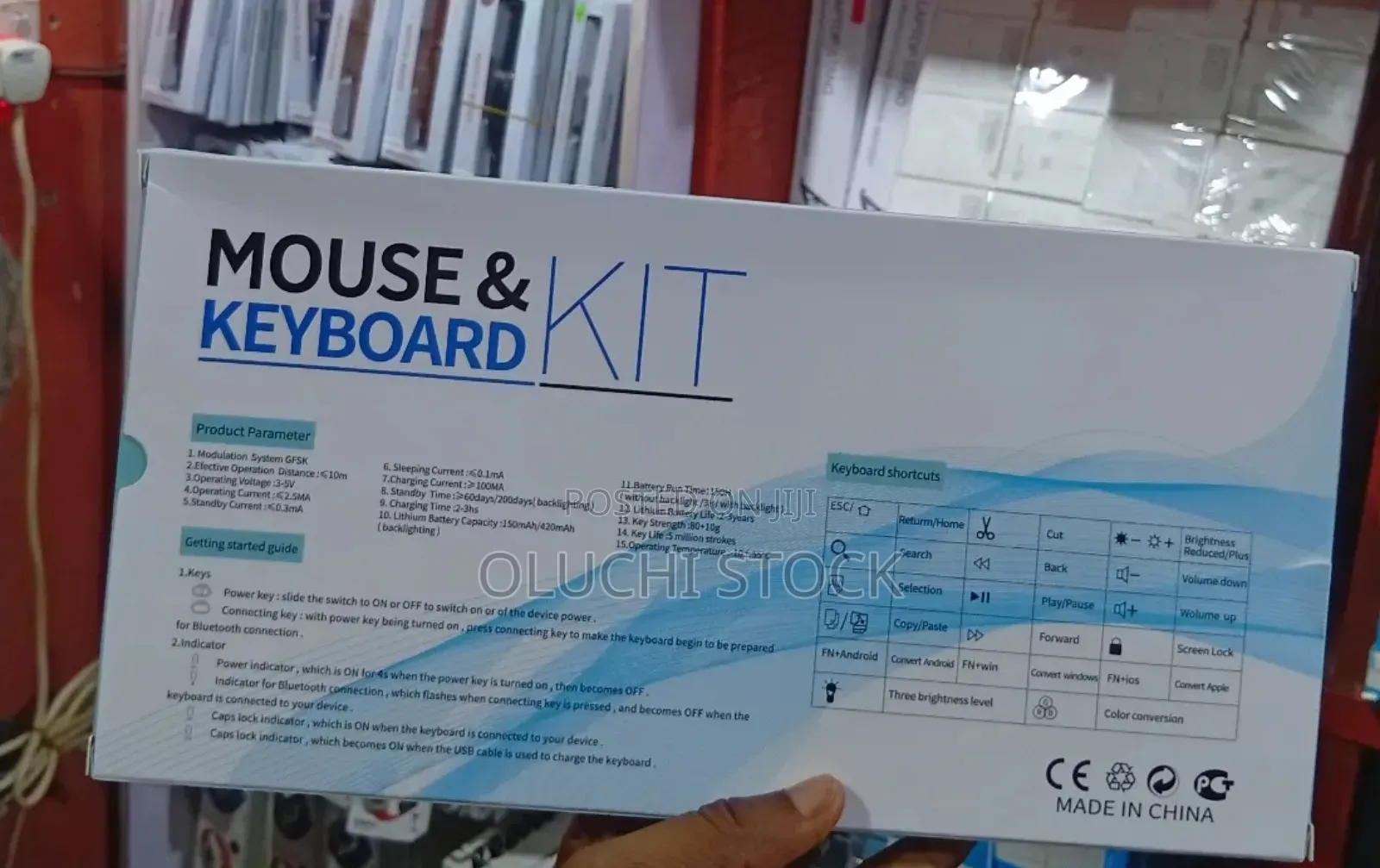 Rechargeable Keyboard Pad With Mouse