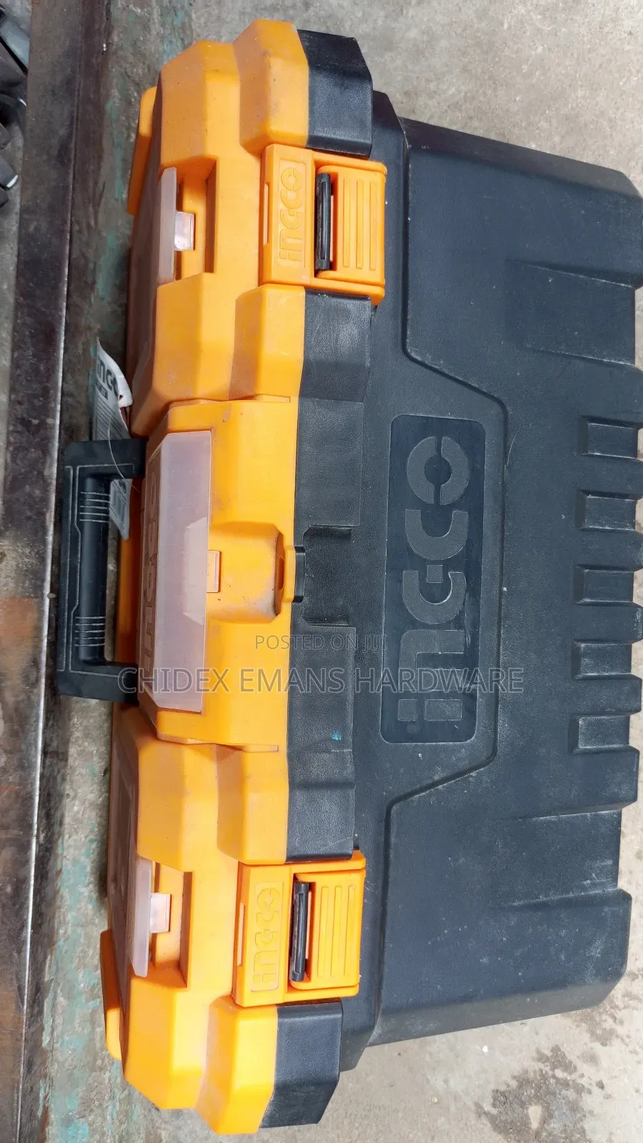20" Ingco Plastic Tool Box