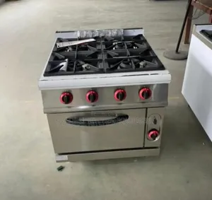 4burner Gas Cooker With Oven