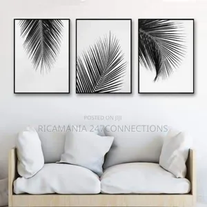 Abstract Flowers 3in1 Frames