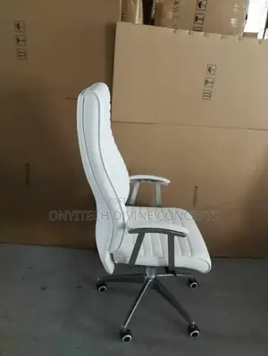 Premium White Executive Chair