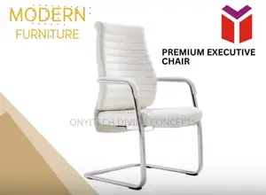 Premium White Executive Chair