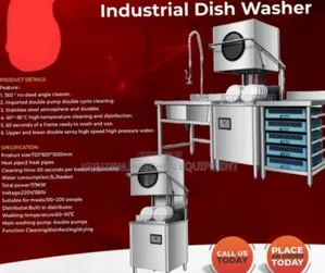 Industrial Dishwasher Machine