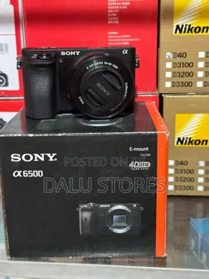 Sony Alpha A6500 Mirrorless Digital Camera With 16-50mm Lens