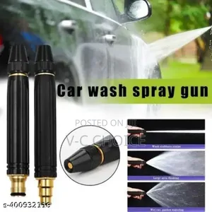 High-pressure Water Gun Car Wash Water Black Car Wash Nozzle