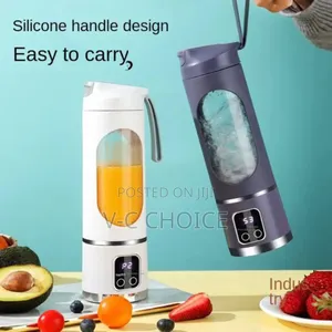 Portable Blender Crushed Electric Juicer With 3 Speed 450ml