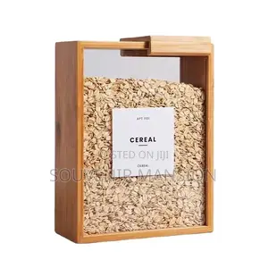 Bamboo Food Dispenser 2litre