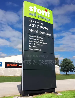 Pylon Signage Branding
