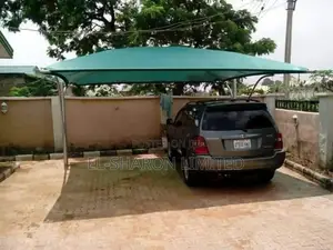 White Finished Carport