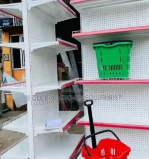 Supermarket Shelves Single and Double Sides Available