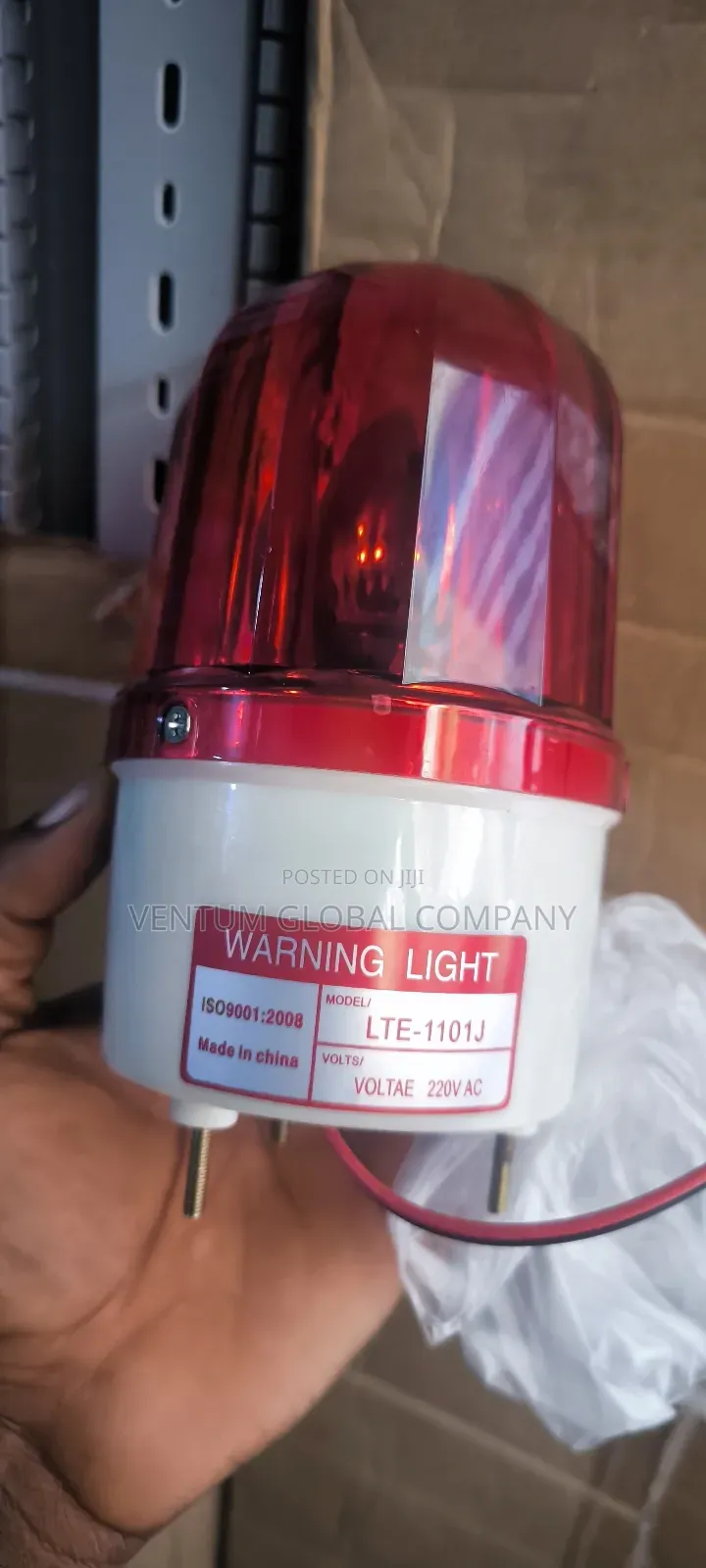 Warming Light And Rotating Light