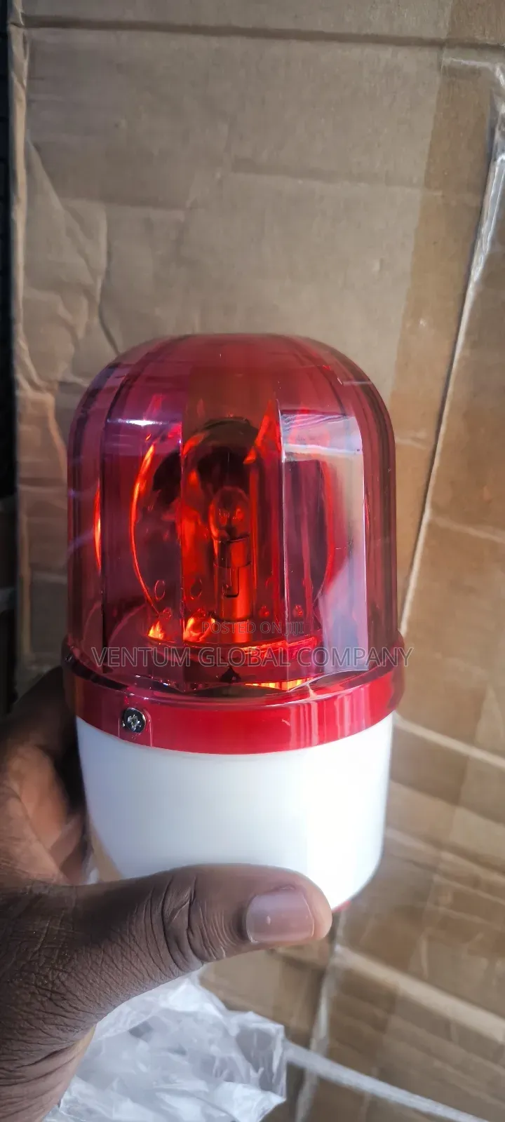 Warming Light And Rotating Light