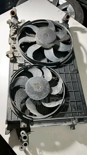 Radiator and Fan Volkswagen Jetta Passat Fsi Tiguan Golf 5 6