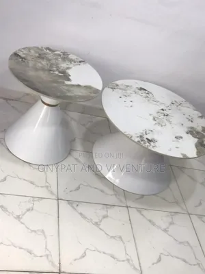 Double Classic Center Table With Side Stool