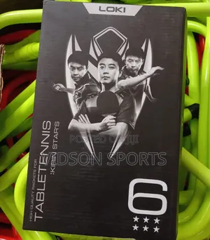 6 Star Table Tennis Bat