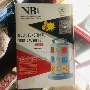 VBT Extension Sockets 12 Way (With 3 Usb)