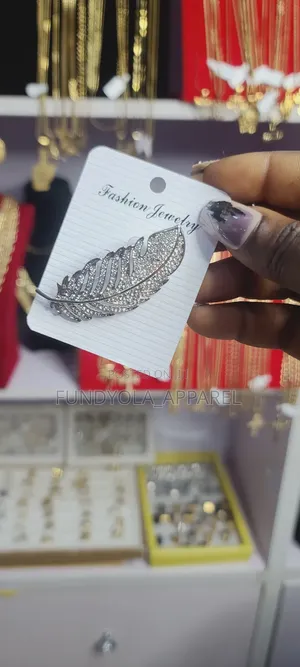 Silver Leaf Inspired Brooch