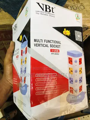VBT Standing Extension Socket 16 Way( With 3 Usb)