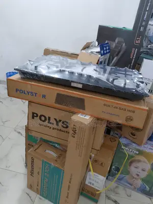 Polystar Pv-Jyba90g5s Gas Stove Black Design