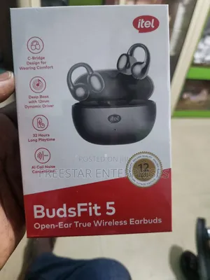 Itel Budsfit 5 Bluetooth Earbud. Itel Buds Fit 5 Earphone.
