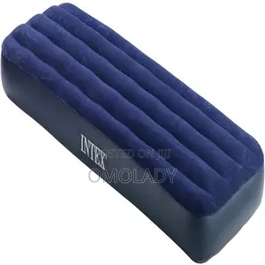 Intex Dura Beam Inflatable Camp Air Bed With Pump