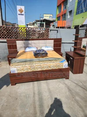 Executive 6by6 Wooden Bed Frame/Bed Stand