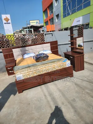 4ft Tall HDF Wooden 6by6 Bed Frame