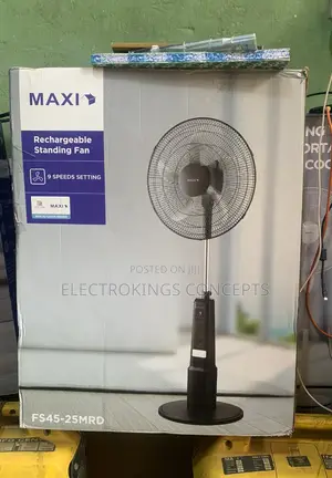 18 Inch Maxi Rechargeable Floor Fan Fan45-25mrd