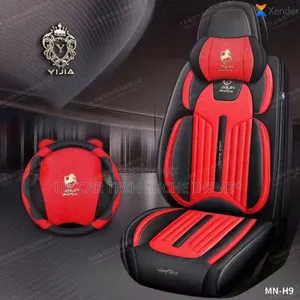 Seat Cover Red and Black