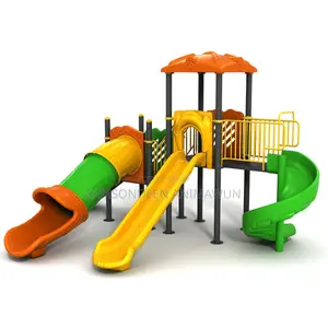 Gaint Play Set With Tunnel, Spiral Me Giant Straight Slide