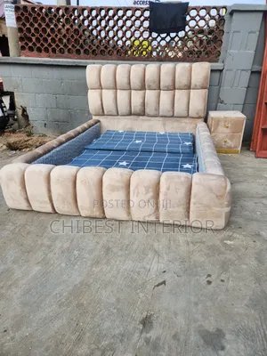 4ft Tall Padded Luxury Bed Stand.