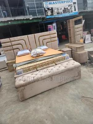 Set of 6by6 Padded Bed Stand.